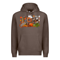 Coffee Fall LPN Licensed Practical Nurse Premium Hoodie - LillyAllenDesigns