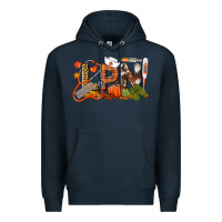 Navy Fall LPN Licensed Practical Nurse Premium Hoodie - LillyAllenDesigns