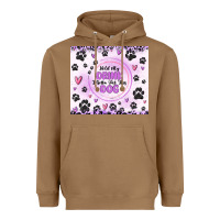 Toasted Coconut hold my drink i gotta pet this dog Heavyweight Hoodie - MaliasSmallBusiness
