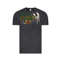 Vintage Black will trade brother for candy Vintage Tee - CowhideDigitalArt