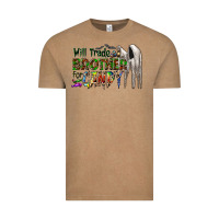 Vintage Coffee will trade brother for candy Vintage Tee - CowhideDigitalArt