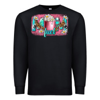 Black mom fuel Premium Sweatshirt - NancyCooperArtShop
