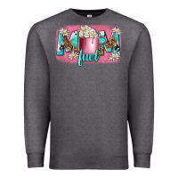 Charcoal Heather mom fuel Premium Sweatshirt - NancyCooperArtShop