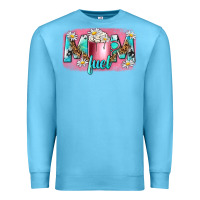 Ocean Blue mom fuel Premium Sweatshirt - NancyCooperArtShop