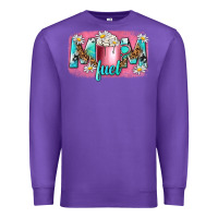 Purple mom fuel Premium Sweatshirt - NancyCooperArtShop