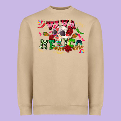 Viva Mexico Heavyweight Sweatshirt Designed By Cts Tumbler Store