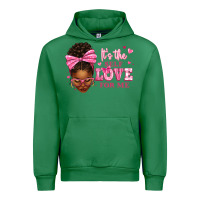 Emerald it's the self love for me afro woman Urban Hoodie - texasbilliewilder