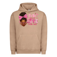 Pigment Burro it's the self love for me afro woman Urban Hoodie - texasbilliewilder