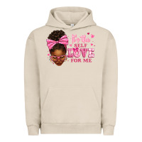 Pigment French Oak it's the self love for me afro woman Urban Hoodie - texasbilliewilder