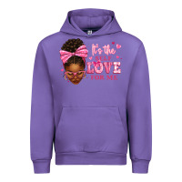 Tulip it's the self love for me afro woman Urban Hoodie - texasbilliewilder