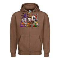 Chestnut hallothanksmas heifers Zipper Hoodie - Jasminsmagicworld