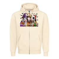 Sandshell hallothanksmas heifers Zipper Hoodie - Jasminsmagicworld