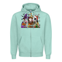 Seafoam hallothanksmas heifers Zipper Hoodie - Jasminsmagicworld