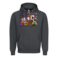 Smoke hallothanksmas heifers Zipper Hoodie - Jasminsmagicworld