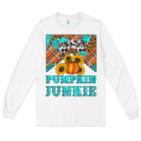 White pumpkin junkie Long Sleeve Tee - Artiststas