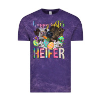 Cloud Purple happy easter heifer Vintage Tee - Neo Western