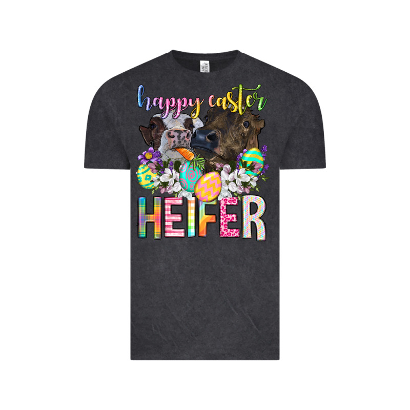Happy Easter Heifer Vintage Tee by Neo Western | Teevron