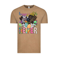 Vintage Coffee happy easter heifer Vintage Tee - Neo Western