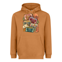 Meerkat country cassette tapes Heavyweight Hoodie - MaliasSmallBusiness