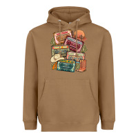 Toasted Coconut country cassette tapes Heavyweight Hoodie - MaliasSmallBusiness