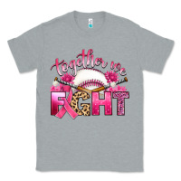 Heather Grey breast cancer together we fight with baseball Classic Tee - Artiststas
