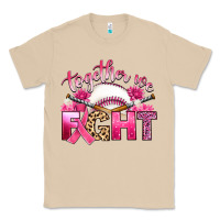 Mushroom breast cancer together we fight with baseball Classic Tee - Artiststas