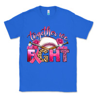 True Royal breast cancer together we fight with baseball Classic Tee - Artiststas