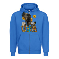 True Royal Western Usa Eagle Zipper Hoodie - LillyAllenDesigns