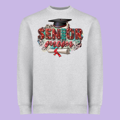 Senior 2023 Mom Heavyweight Sweatshirt Designed By Zillion Design Studio
