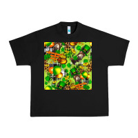 Black St. Patrick's Donkey With Shamrock Seamless Urban Heavy Tee - FaDigitalArtStudio