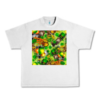 Lunar Rock St. Patrick's Donkey With Shamrock Seamless Urban Heavy Tee - FaDigitalArtStudio