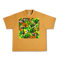 Peanut Butter St. Patrick's Donkey With Shamrock Seamless Urban Heavy Tee - FaDigitalArtStudio
