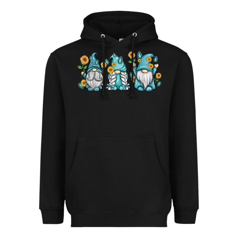 Sunflower Gnomes Heavyweight Hoodie by MaliasSmallBusiness | Teevron
