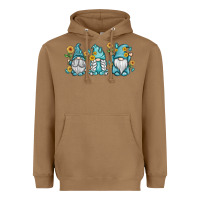 Toasted Coconut sunflower gnomes Heavyweight Hoodie - MaliasSmallBusiness
