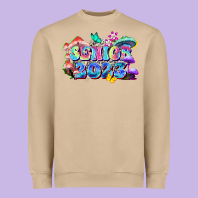 Senior 2023 Heavyweight Sweatshirt Designed By Zillion Design Studio