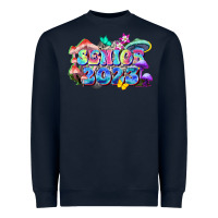 Navy senior 2023 Heavyweight Sweatshirt - Zillion Design Studio