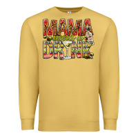Antique Gold mama needs a drink Premium Sweatshirt - NancyCooperArtShop