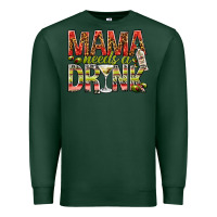 Sports Green mama needs a drink Premium Sweatshirt - NancyCooperArtShop