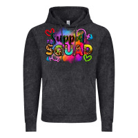 Vintage Black support squad Vintage Hoodie - Zillion Design Studio