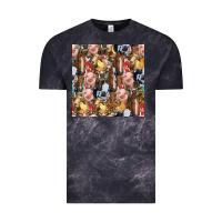 Cloud Black western farm animals seamless pattern Vintage Tee - HRA Design Shop