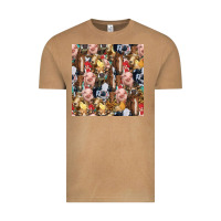 Vintage Camel western farm animals seamless pattern Vintage Tee - HRA Design Shop