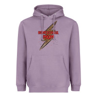 Lavender homeschool mom lightning bolt Heavyweight Hoodie - MaliasSmallBusiness