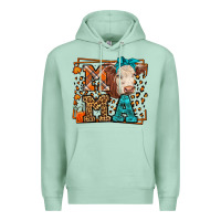 Western Fall Cow Mama Premium Hoodie | Teevron