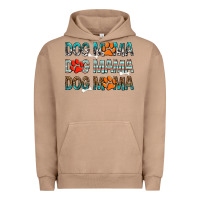 Pigment Burro dog mama dog mama dog mama Urban Hoodie - texasbilliewilder