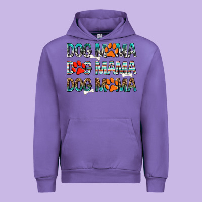 Dog Mama Dog Mama Dog Mama Urban Hoodie Designed By Texasbilliewilder