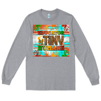 Heather Grey educator of tiny humans tumbler Long Sleeve Tee - BundleAndBundleShop
