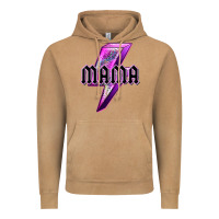 Vintage Camel mama neon leopard lightning bolt Vintage Hoodie - texasbilliewilder