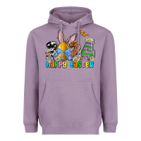 Lavender 2024 Happy Easter Heavyweight Hoodie - NancyCooperArtShop