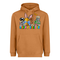 Meerkat 2024 Happy Easter Heavyweight Hoodie - NancyCooperArtShop