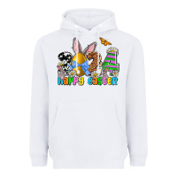 White 2024 Happy Easter Heavyweight Hoodie - NancyCooperArtShop
